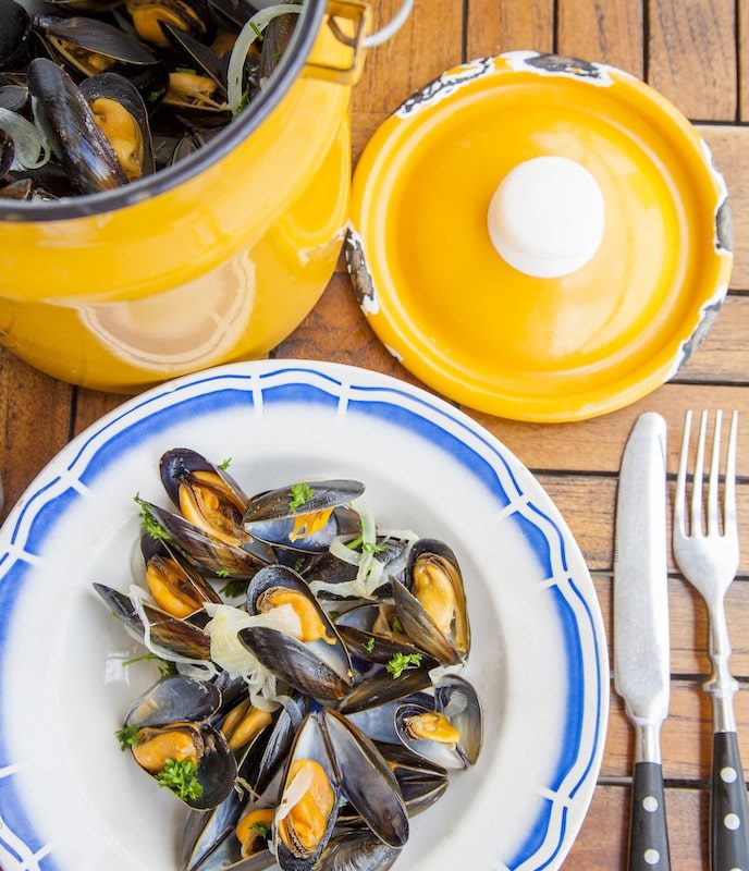 Assiette de moules