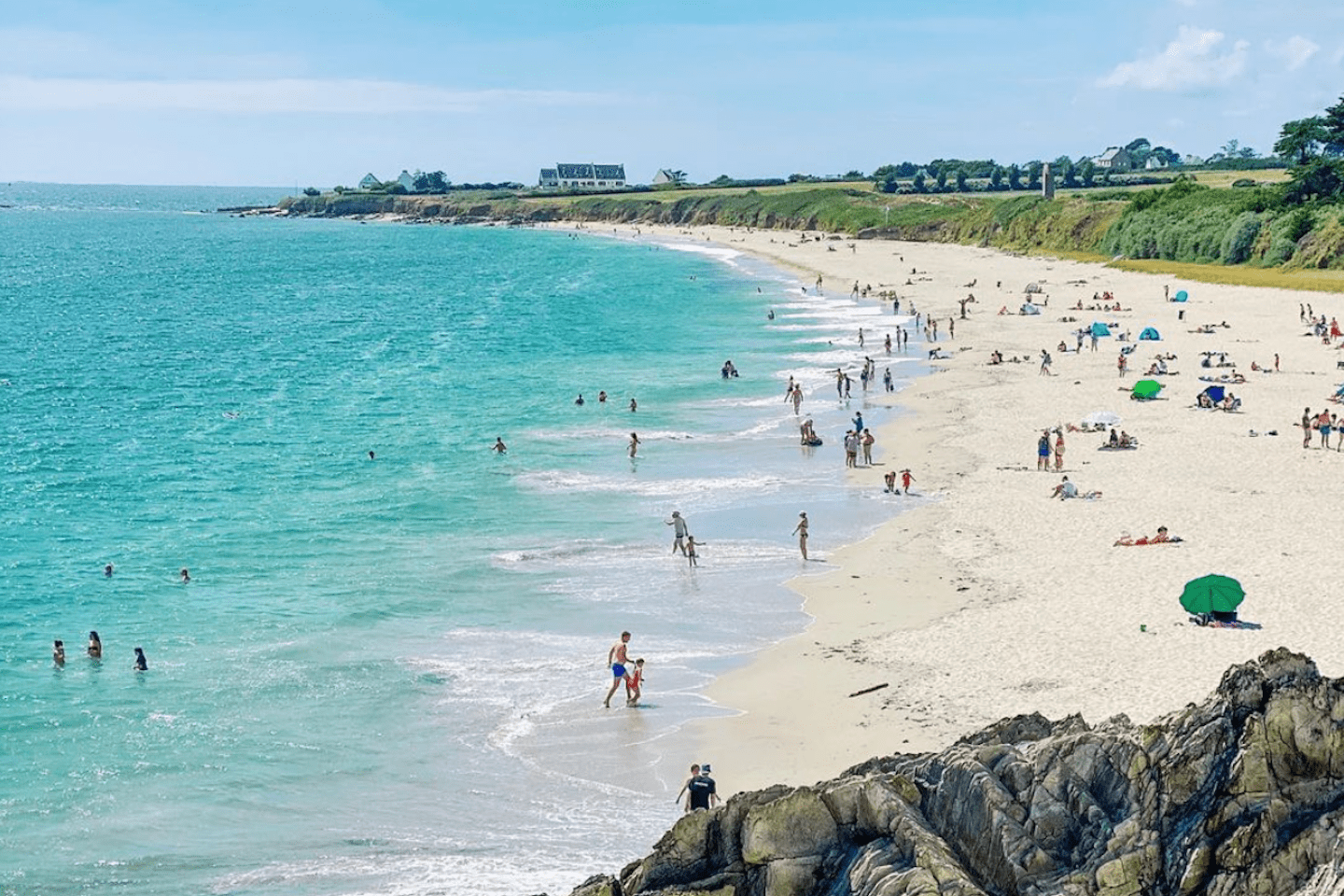 Tahiti en Bretagne : bienvenue dans une des plus belles plages du Finistère